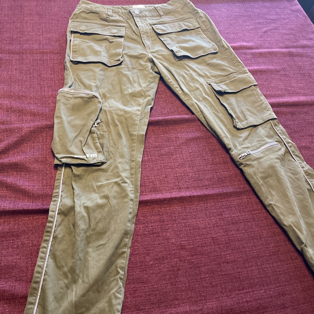 EPTM Women Army Green Pants - The Perfect Example - SMALL (30 )